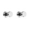 Modern Pair of Chrome Hooks